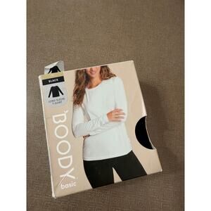Boody Basic Long Sleeve Tee women's size M New in box
